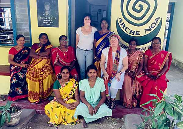 Arche NoA: Projekte, Fortbildungen, Unterricht für Frauen in Indien
