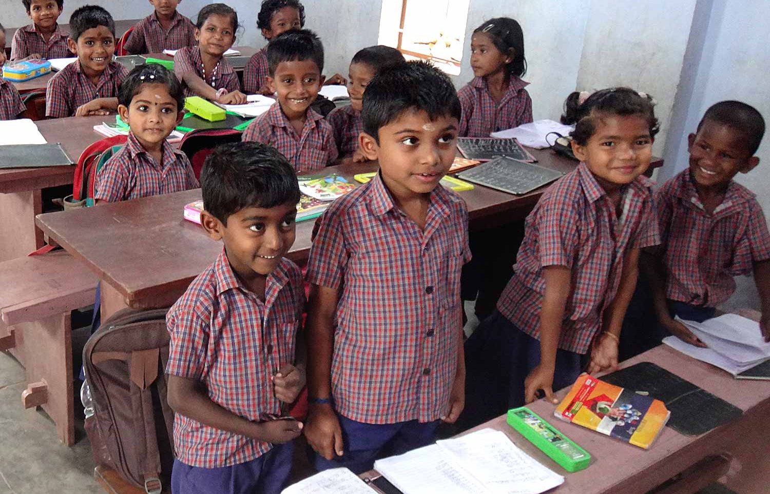 Schulkinder in Indien